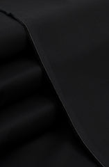 MTJ BLACK BLENDED UNSTITCHED