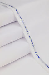 MTJ WHITE BLENDED UNSTITCHED