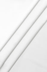 MTJ WHITE 100% COTTON UNSTITCHED