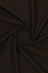 CHOCOLATE BROWN BLENDED UNSTITCHED