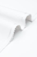 WHITE BLENDED UNSTITCHED