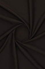 CHOCOLATE BROWN BLENDED UNSTITCHED