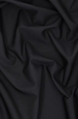 BLACK BLENDED UNSTITCHED