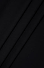 BLACK BLENDED UNSTITCHED