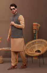 PRE WINTER'23 MEN WAISTCOAT PLAIN MULTI