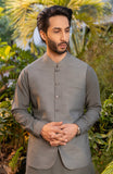 MEN KAMEEZ SHALWAR WITH WAIST COAT GREEN