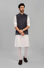 CHARCOAL FORMAL WAISTCOAT