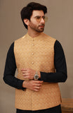 MEN WAISTCOAT FORMAL BEIGE