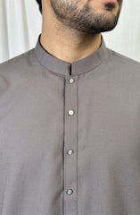 DUSTY-TEA PINK BLENDED KAMEEZ SHALWAR