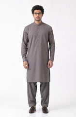 DUSTY-TEA PINK BLENDED KAMEEZ SHALWAR
