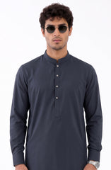 CHARCOAL BLENDED KAMEEZ SHALWAR