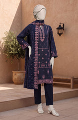 3 PIECE - EMBROIDERED KHADDAR STITCHED