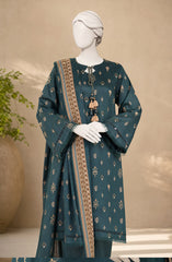 3 PIECE- PRINTED PREMIUM TWILL VISCOSE  SUIT
