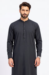 CHARCOAL BLENDED KAMEEZ SHALWAR