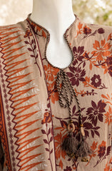3 PIECE- PRINTED PREMIUM TWILL VISCOSE  SUIT