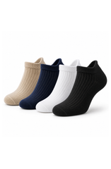 MUSAFIR COMFORT LOW CUT SOCKS (PACK OF 4)