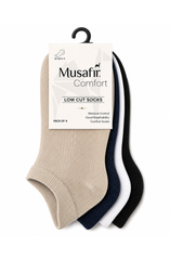 MUSAFIR COMFORT LOW CUT SOCKS (PACK OF 4)