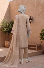 3 PIECE - EMBROIDERED KHADDAR STITCHED