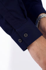 NAVY BLENDED KAMEEZ SHALWAR