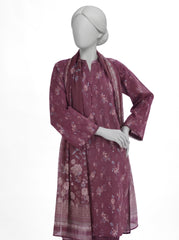 3 PIECE - PRINTED LAWN STITCHED