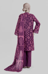 PRINTED LAWN 3PCS UNSTITCHED