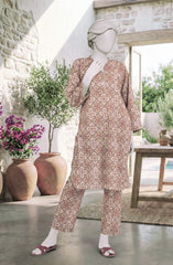 PRINTED CAMBRIC STITCHED 2 PIECE