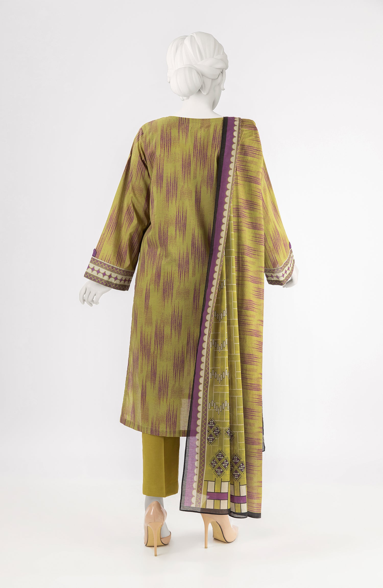 SUMMER'23 EDITION 2.0 FLOURISHED IKAT PRINTED LAWN 3PC UNSTITCHED