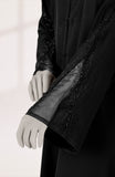 HADEED EMBROIDRED SIDE PANEL ABAYA