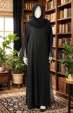 HADEED EMBROIDRED SIDE PANEL ABAYA