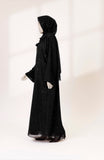 BLACK GLITTER ABAYA