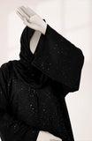 BLACK GLITTER ABAYA