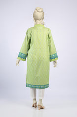 SUMMER'23 GREEN FOREST STITCHED 1PC KURTI