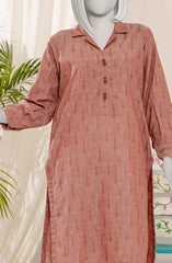 JACQUARD WOMEN STITCHED 1PC KURTI