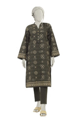 PRINTED LAWN KURTI 1 PIECE