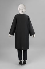 MONOCHROME'23 BLACK GRAINS EMBROIDERED 1PC KURTI