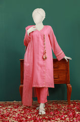 FESTIVE'23 PERSIMMON STITCHED 3PC SUIT