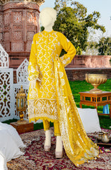 JACQUARD 3PC UNSTITCHED