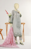 FESTIVE'23 EMBROIDERED MOUNTAIN GRAY STITCHED 3PC SUIT