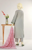 FESTIVE'23 EMBROIDERED MOUNTAIN GRAY STITCHED 3PC SUIT