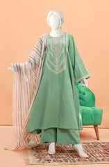 FESTIVE'23 EMBROIDERED KHWABEEDA STITCHED 3PC SUIT