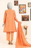 JACQUARD WOMEN STITCHED 3PC SUIT