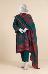 JACQUARD 3PC UNSTITCHED