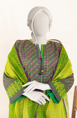PRINTED LAWN STITCHED 3 PIECE