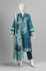 SUMMER'23 EDITION 2.0 PAISLEY ORNAMENT PRINTED LAWN 3PC UNSTITCHED