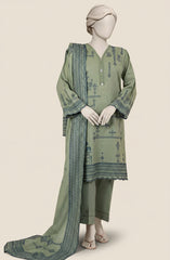 JACQUARD 3PCS UNSTITCHED
