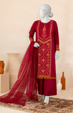 EMBROIDERED WOMEN STITCHED 3PC SUIT