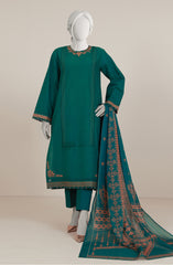 EMBROIDERED 3PC UNSTITCHED