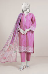 EMBROIDERED 3PC UNSTITCHED