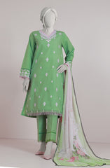 EMBROIDERED 3PC UNSTITCHED