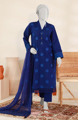 EMBROIDERED 3PC UNSTITCHED